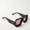 + Paula's Ibiza Signature Black Mask Acetate Sunglasses - FR