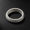 Textured Sterling Silver Ring - BK