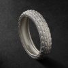 Textured Sterling Silver Ring