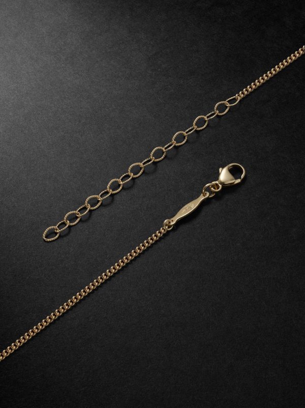 14-Karat Gold Curb Chain Necklace - BK
