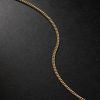 14-Karat Gold Curb Chain Necklace - CU