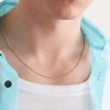 14-Karat Gold Curb Chain Necklace - FR
