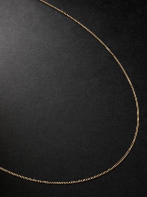 14-Karat Gold Curb Chain Necklace 14-Karat Gold Curb Chain Necklace