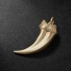 Claw 14-Karat Gold Pendant - CU