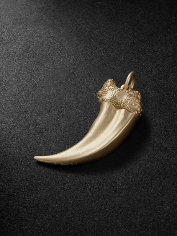 Claw 14-Karat Gold Pendant - CU