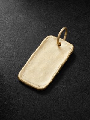 Textured 14-Karat Gold Pendant Textured 14-Karat Gold Pendant