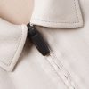 Leather-Trimmed Linen-Blend Bomber Jacket - CU