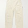 Straight-Leg Distressed Panelled Herringbone Denim Trousers Straight-Leg Distressed Panelled Herringbone Denim Trousers