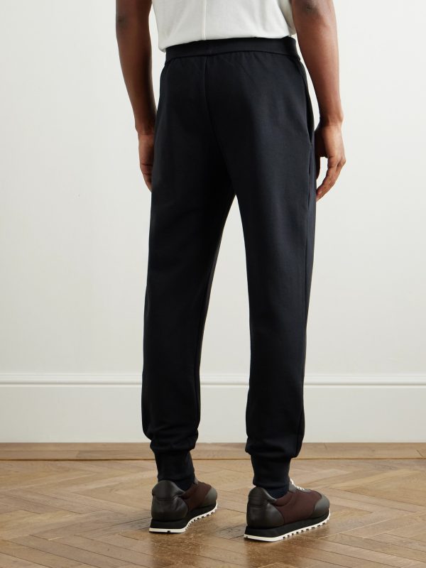 Edgar Tapered Cotton-Jersey Sweatpants - BK