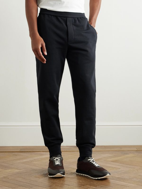 Edgar Tapered Cotton-Jersey Sweatpants - FR