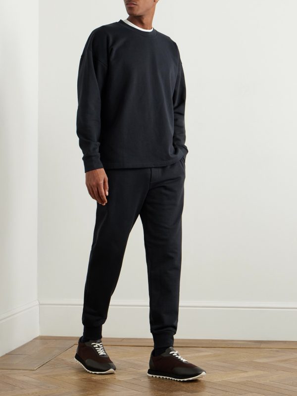 Edgar Tapered Cotton-Jersey Sweatpants - OU
