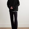 Gallagher Cotton and Cashmere-Blend Half-Zip Sweater - OU