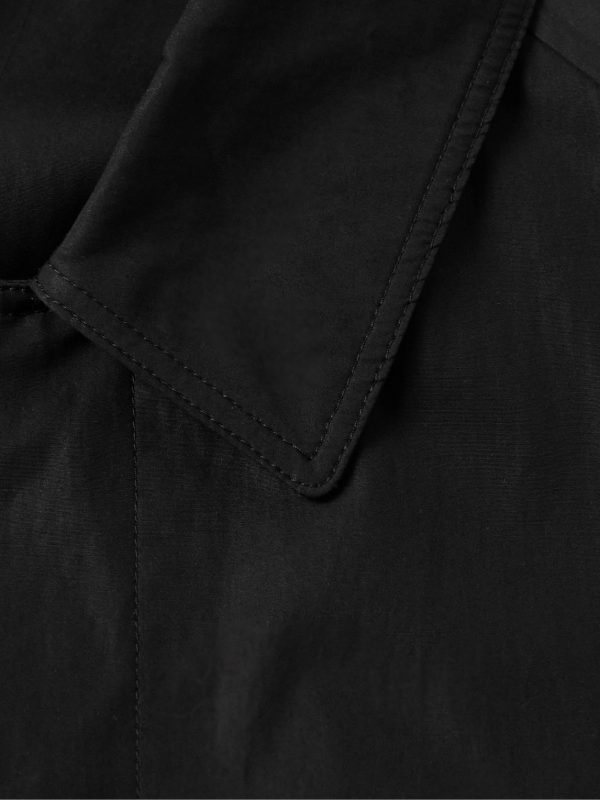 Eugene Belted Cotton-Poplin Coat - E1 Eugene Belted Cotton-Poplin Coat - E1