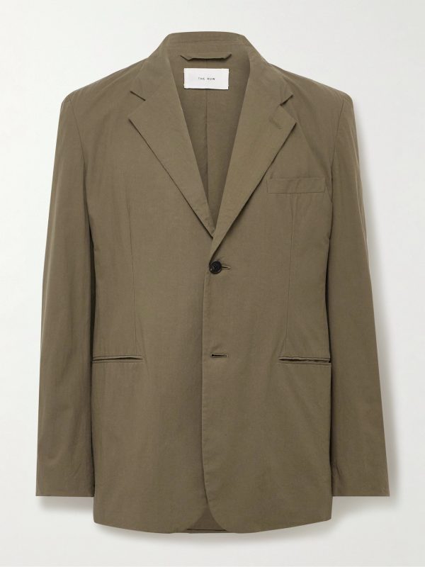 Ritchie Slim-Fit Unstructured Cotton Suit Jacket Ritchie Slim-Fit Unstructured Cotton Suit Jacket