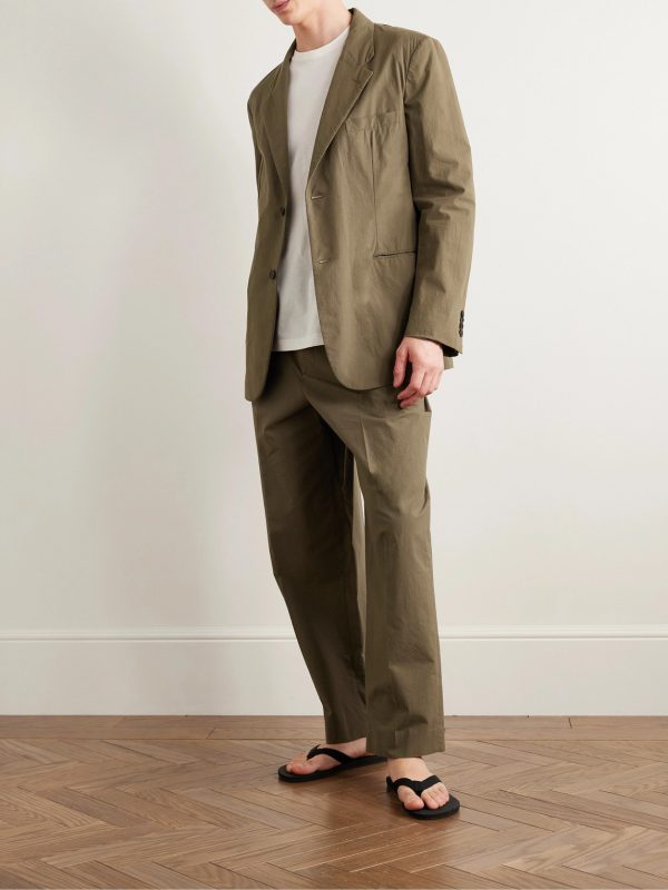 Ritchie Slim-Fit Unstructured Cotton Suit Jacket - OU Ritchie Slim-Fit Unstructured Cotton Suit Jacket - OU