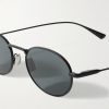 Round-Frame Metal Sunglasses - CU