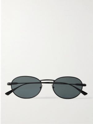 Round-Frame Metal Sunglasses Round-Frame Metal Sunglasses