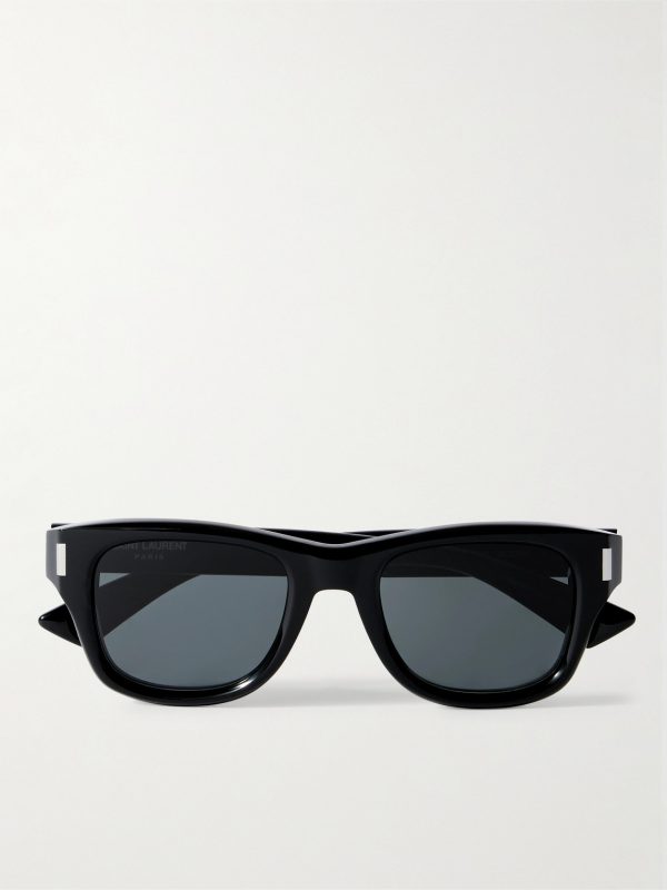 Square-Frame Acetate Sunglasses