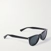 Round-Frame Recycled-Acetate Sunglasses - FR