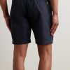 Dane Straight-Leg Long-Length Swim Shorts - BK Dane Straight-Leg Long-Length Swim Shorts - BK