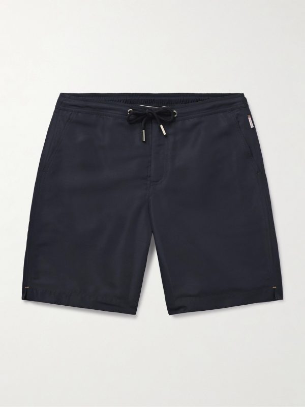 Dane Straight-Leg Long-Length Swim Shorts Dane Straight-Leg Long-Length Swim Shorts
