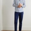 Giles Slim-Fit Striped Lyocell Shirt - OU Giles Slim-Fit Striped Lyocell Shirt - OU