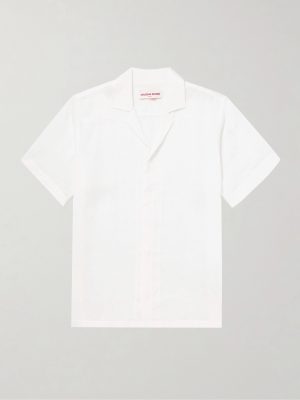 Maitan II Camp-Collar Linen Shirt