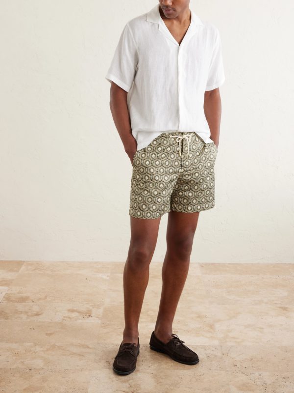 Maitan II Camp-Collar Linen Shirt - OU Maitan II Camp-Collar Linen Shirt - OU
