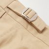 Carsyn Tapered Pleated Linen and Cotton-Blend Trousers - E1 Carsyn Tapered Pleated Linen and Cotton-Blend Trousers - E1