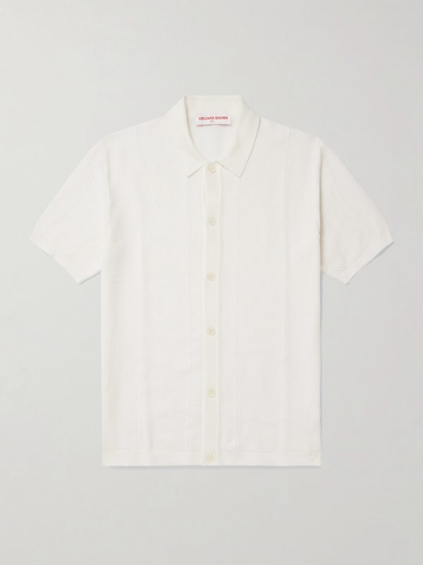 Tiernan Ribbed Cotton Shirt Tiernan Ribbed Cotton Shirt