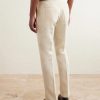 Griffon Tapered Linen Trousers - BK