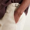 Griffon Tapered Linen Trousers - CU