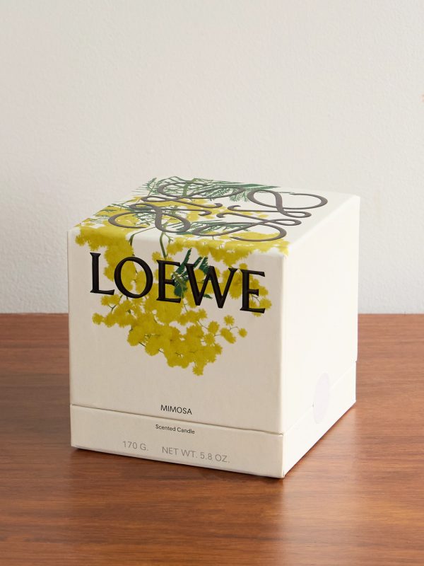 Textura Mimosa Small Scented Candle, 170g - E1