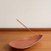 Tomato Leaves Ceramic and Bamboo Incense Set