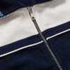 Clubhouse Striped Cotton-Blend Jersey Track Jacket - CU