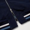 Clubhouse Striped Cotton-Blend Jersey Track Jacket - E1