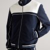 Clubhouse Striped Cotton-Blend Jersey Track Jacket - FR