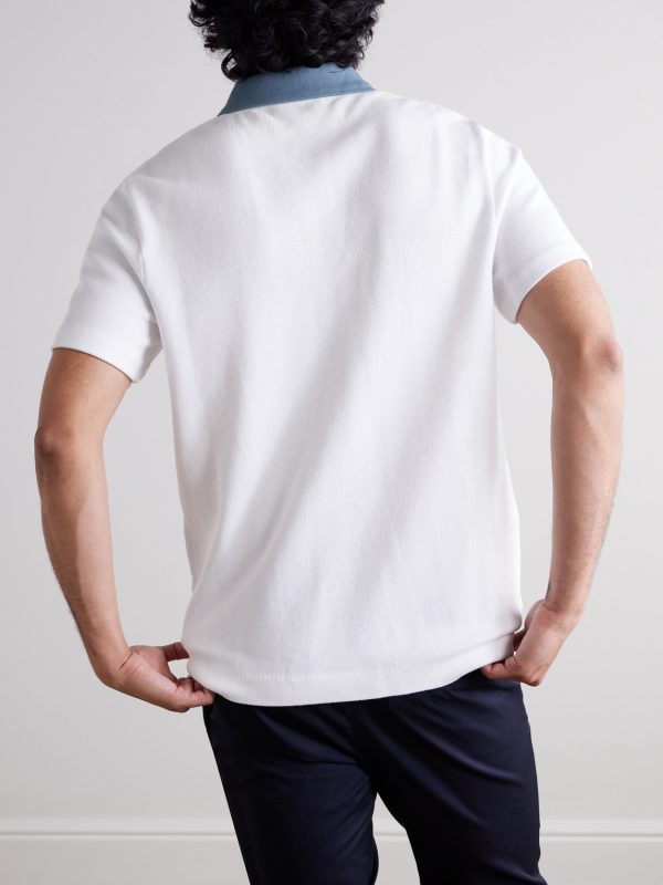 Clubhouse Cotton-Piqué Polo Shirt - BK Clubhouse Cotton-Piqué Polo Shirt - BK