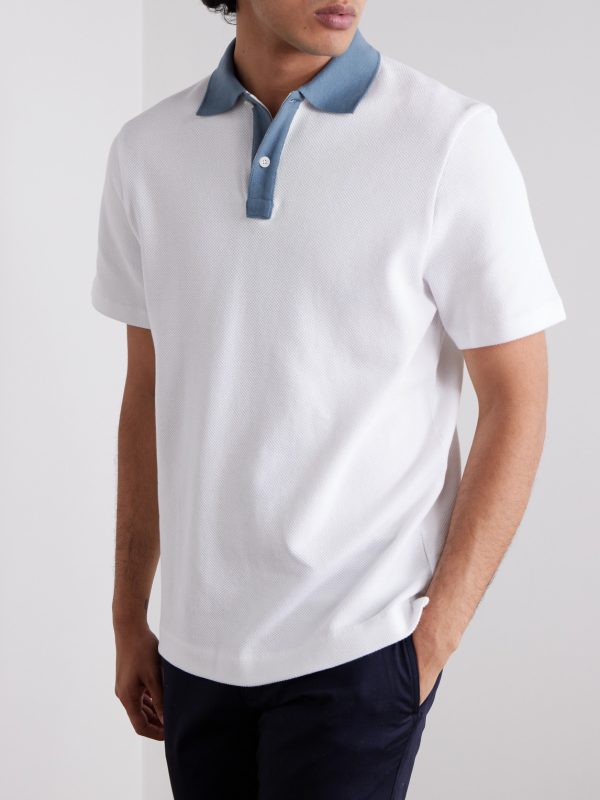 Clubhouse Cotton-Piqué Polo Shirt - FR Clubhouse Cotton-Piqué Polo Shirt - FR