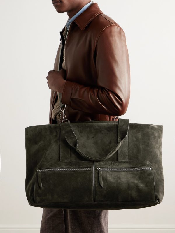 Racer 53 Suede Weekend Bag - E2