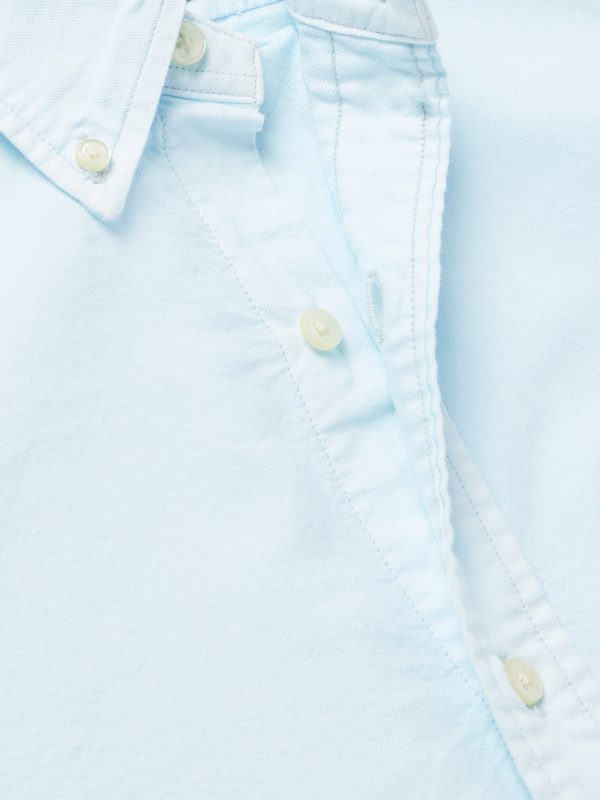 Button-Down Collar Logo-Embroidered Cotton Oxford Shirt - CU Button-Down Collar Logo-Embroidered Cotton Oxford Shirt - CU