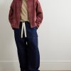 Checked Cotton-Blend Jacquard Jacket - OU Checked Cotton-Blend Jacquard Jacket - OU