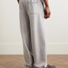 Daily Wide-Leg Cotton and Cashmere-Blend Jersey Sweatpants - BK Daily Wide-Leg Cotton and Cashmere-Blend Jersey Sweatpants - BK