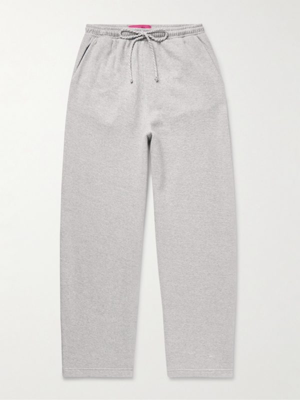 Daily Wide-Leg Cotton and Cashmere-Blend Jersey Sweatpants Daily Wide-Leg Cotton and Cashmere-Blend Jersey Sweatpants