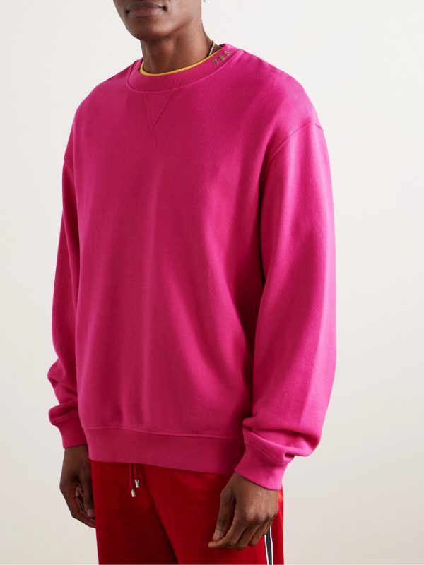 Daily Crew Cotton and Cashmere-Blend Jersey Sweatshirt - FR Daily Crew Cotton and Cashmere-Blend Jersey Sweatshirt - FR
