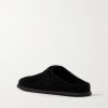 Suede Mules - BK