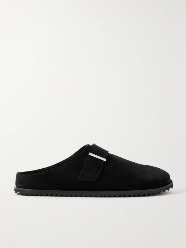 Suede Mules