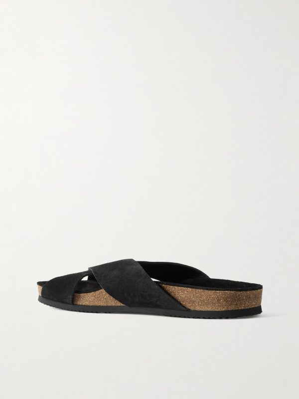 Suede Sandals - BK