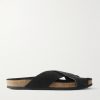 Suede Sandals