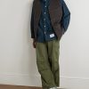 Logo-Appliquéd Checked Cotton-Broadcloth Shirt - OU Logo-Appliquéd Checked Cotton-Broadcloth Shirt - OU